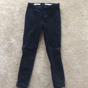 Pilcro High-Rise Skinny Corduroy Pants